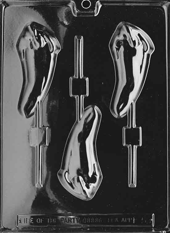 HOT PEPPER LOLLY Sucker Chocolate Candy Mold Craft Supply
