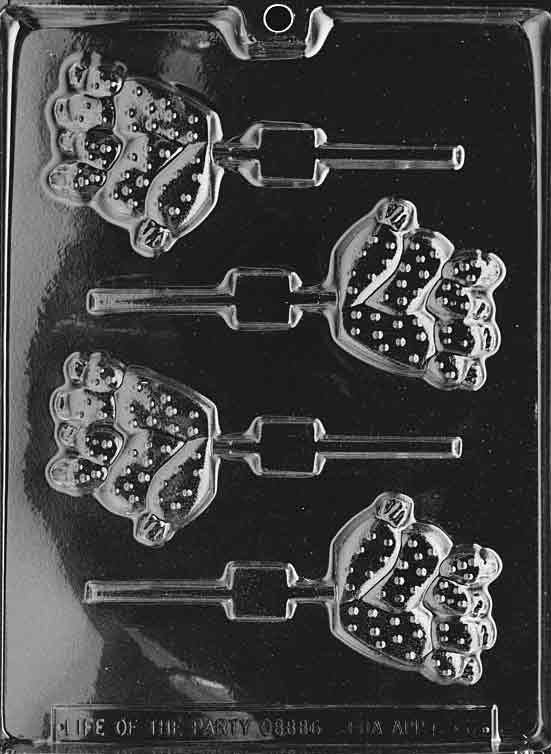 CACTUS LOLLY Sucker Chocolate Candy Mold