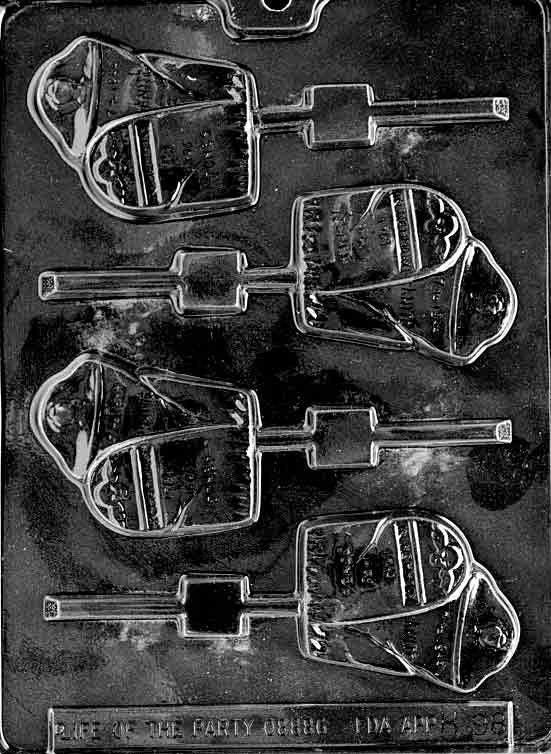 GRAVESTONE LOLLY Halloween Sucker Chocolate Candy Mold Craft Supply