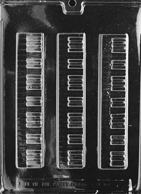 PIANO KEYBOARD Chocolate Candy Mold