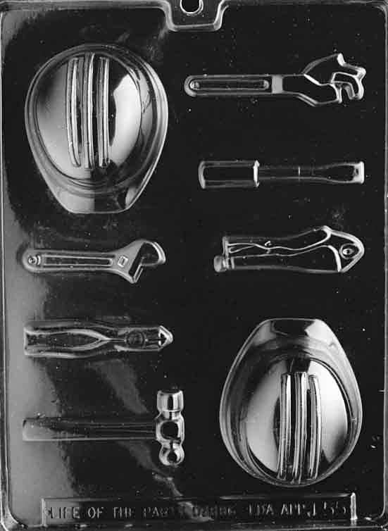 HARD HAT TOOLS Chocolate Candy Mold