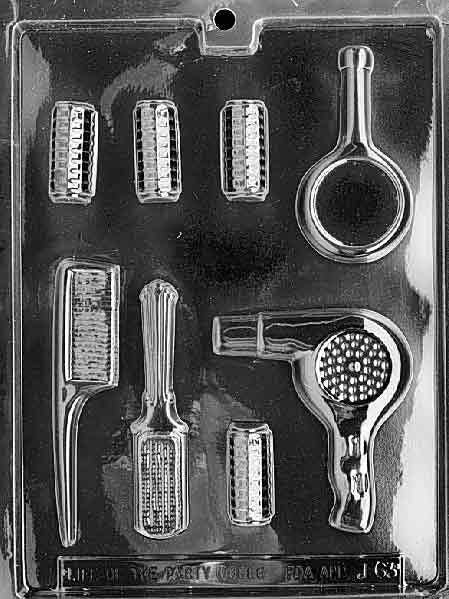 BEAUTICIAN SET Chocolate Candy Mold