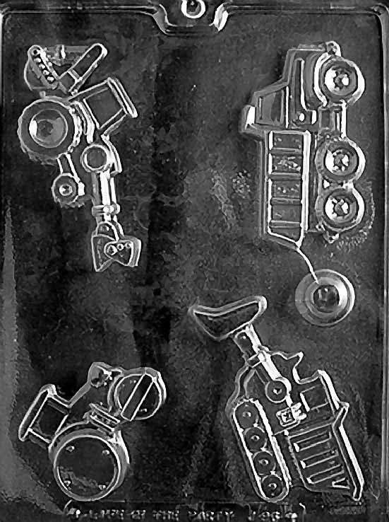 CONSTRUCTION VEHICLES DUMPTRUCK Chocolate Candy Mold Craft Supply