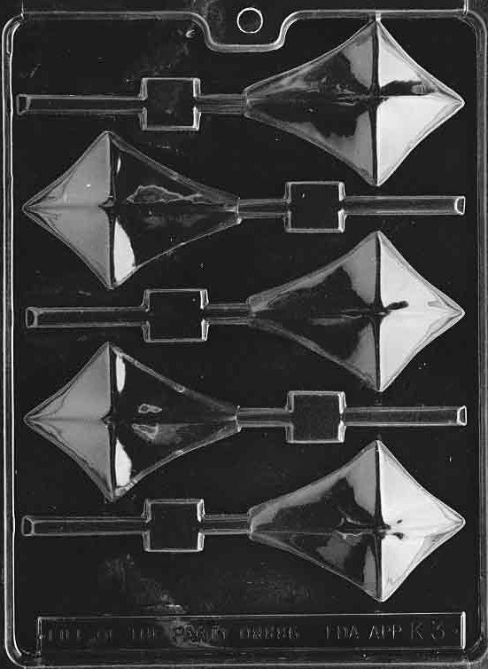 KITE LOLLY Sucker Chocolate Candy Mold