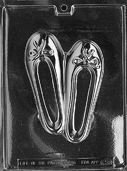 LARGE BALLET SLIPPER Chocolate Candy Mold