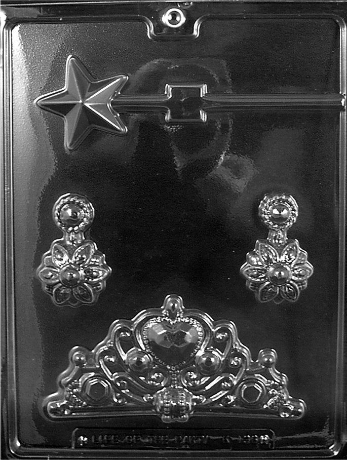PRINCESS KIT CROWN Chocolate Candy Mold
