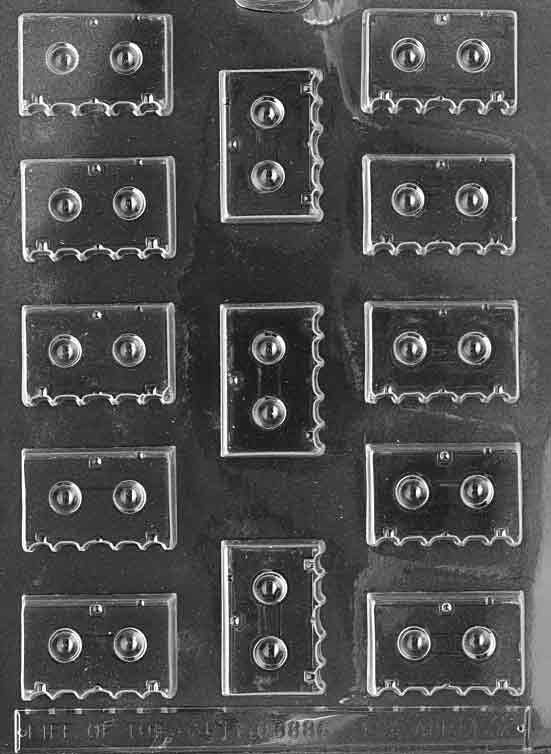 CASSETTES TAPE Chocolate Candy Mold
