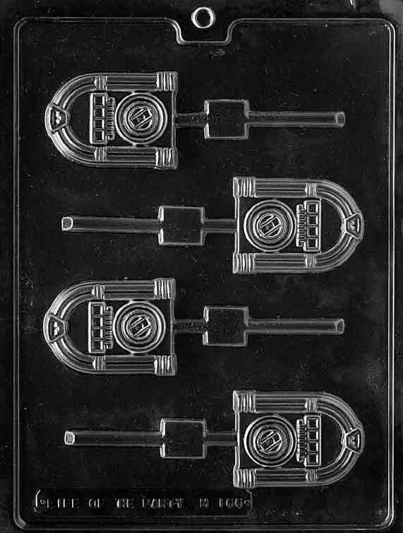 JUKE BOX LOLLY Sucker Chocolate Candy Mold