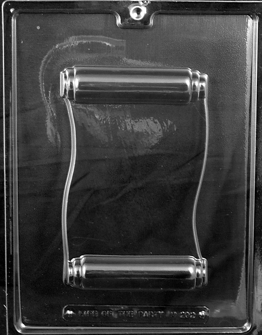 LARGE SCROLL Chocolate Candy Mold