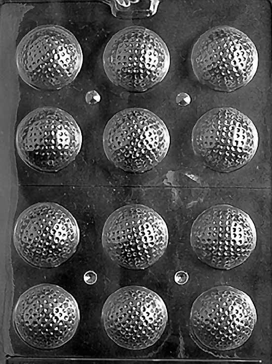 GOLF BALLS 3D Chocolate Candy Mold