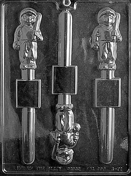 BASEBALL PLAYER PRETZEL Chocolate Candy Mold