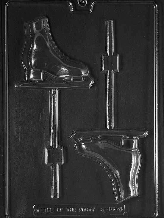 FIGURE SKATES Chocolate Candy Mold