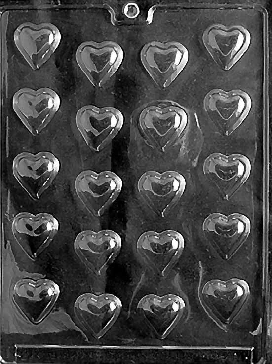 BITE SIZE HEARTS Valentines Chocolate Candy Mold