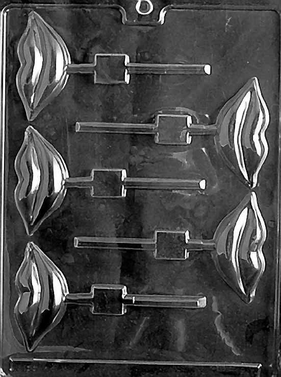 LIPS LOLLY Valentines Sucker Chocolate Candy Mold