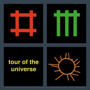 DEPECHE MODE Icons Tour of Universe Sticker Decal - Rock Band