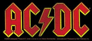 ACDC Glitter Logo Sticker Decal - Rock Band