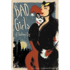 HARLEY QUINN Bad Girls of Gotham Sticker Decal - Batman DC Comics