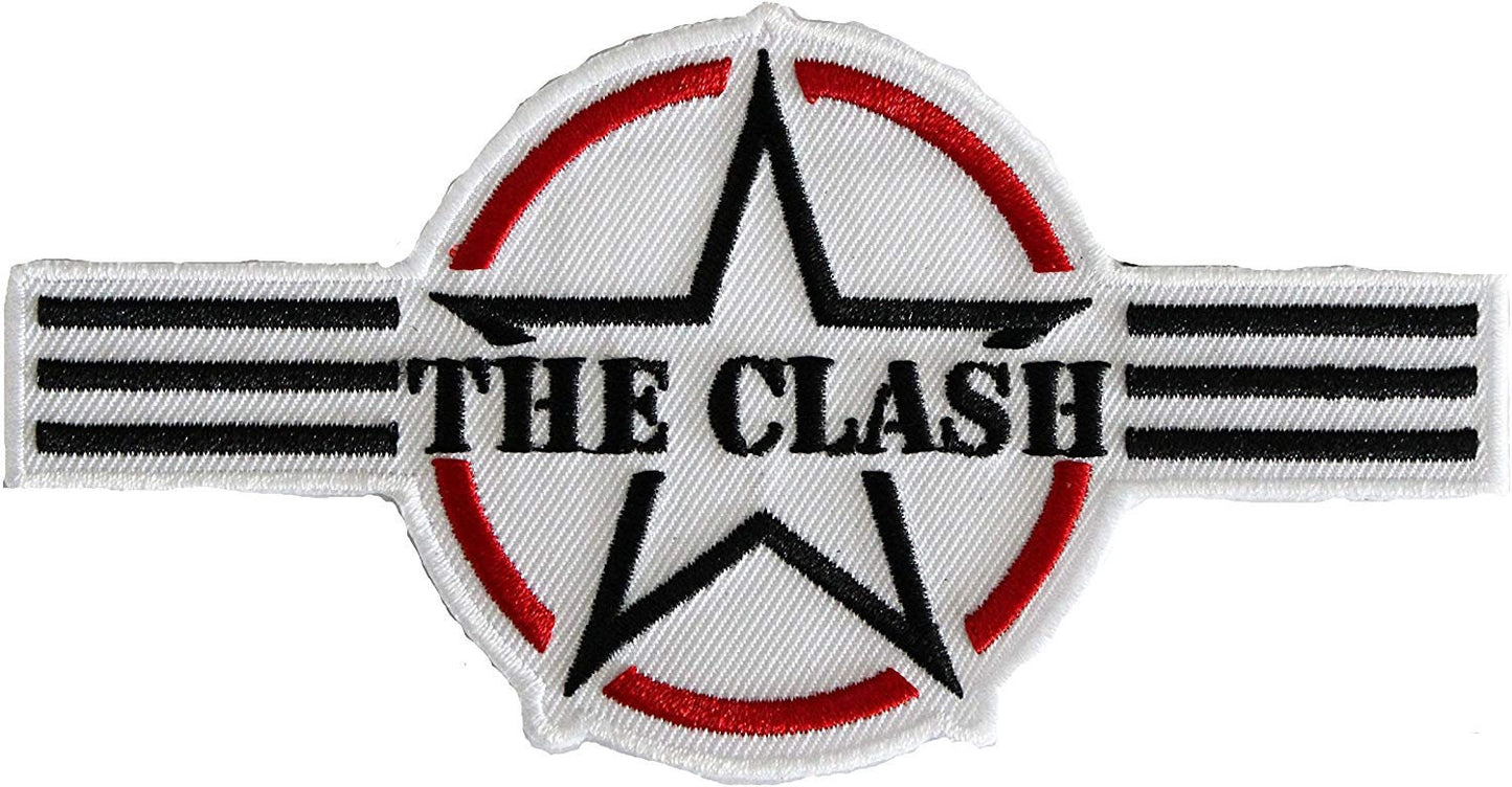 THE CLASH AF Logo Patch - Embroidered Rock Band Patch Applique