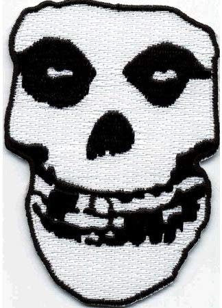 MISFITS Skull Patch - Embroidered Rock Band Patch Applique Danzig