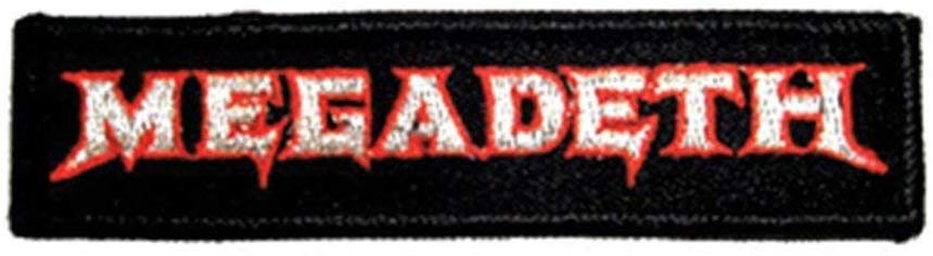 MEGADETH Band Logo Patch - Embroidered Rock Band Patch Applique Danzig Craft Supply