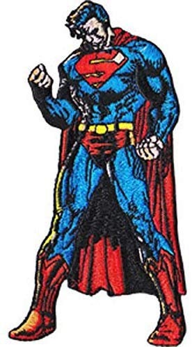 SUPERMAN Fist Patch - Embroidered DC Comics Patch Craft Supply