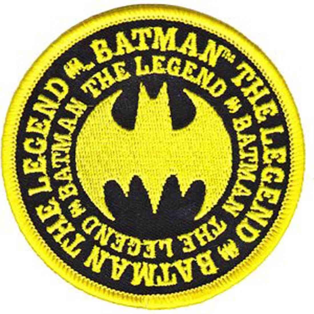 BATMAN The Legend Patch - DC Comics Embroidered Patch Applique