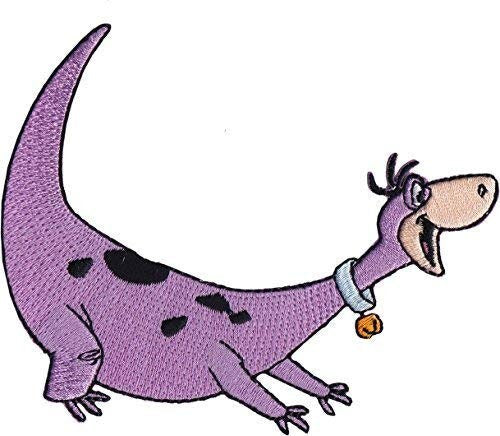 FLINTSTONES Dino Bark Patch - Flintstone Embroidered Patch Hanna-Barbera Craft Supply