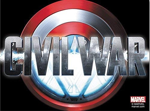 CAPTAIN AMERICA Civil War Logo Sticker Decal - Marvel Comics