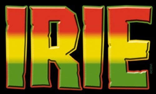 IRIE Reggae & Rasta Sticker Decal - Jamaican