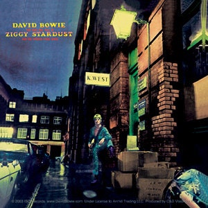 DAVID BOWIE Ziggy Stardust Sticker Decal - Rock Band