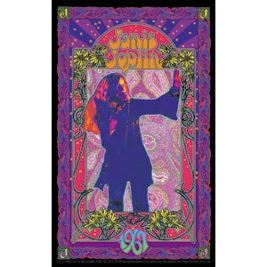 JANIS JOPLIN Poster Sticker Decal - Rock Band