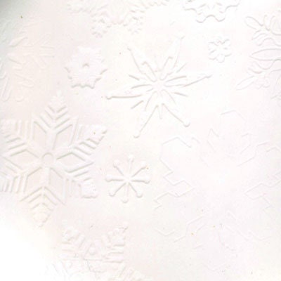 Snowflakes Impression Mat - Great for Fondant, Gumpaste, & Buttercream - Custom Cake Decorating Craft Supply