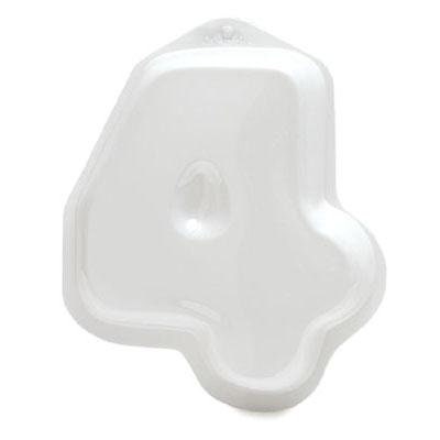 NUMBER 4 Micro Size Cake Pan Pantastic #4 Four for Birthday Party