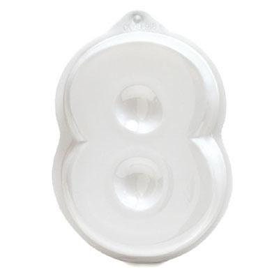 NUMBER 8 Micro Size Cake Pan Pantastic #8 Eight for Birthday Party