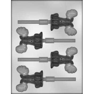 MOOSE Sucker Chocolate Candy Mold -- Woods Wild Animal Elk