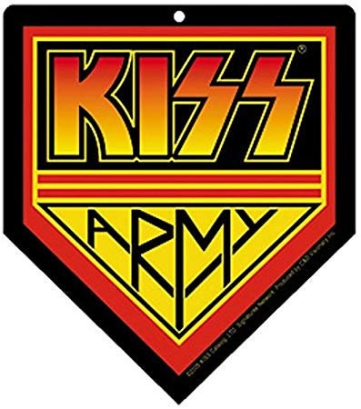 KISS Army Logo Air Freshener Band Craft Supply