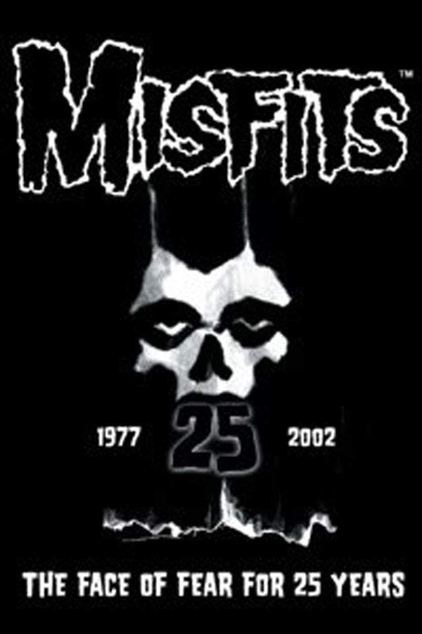 MISFITS 25 Year Face of Fear Magnet for Refrigerators and Lockers - Rock Band