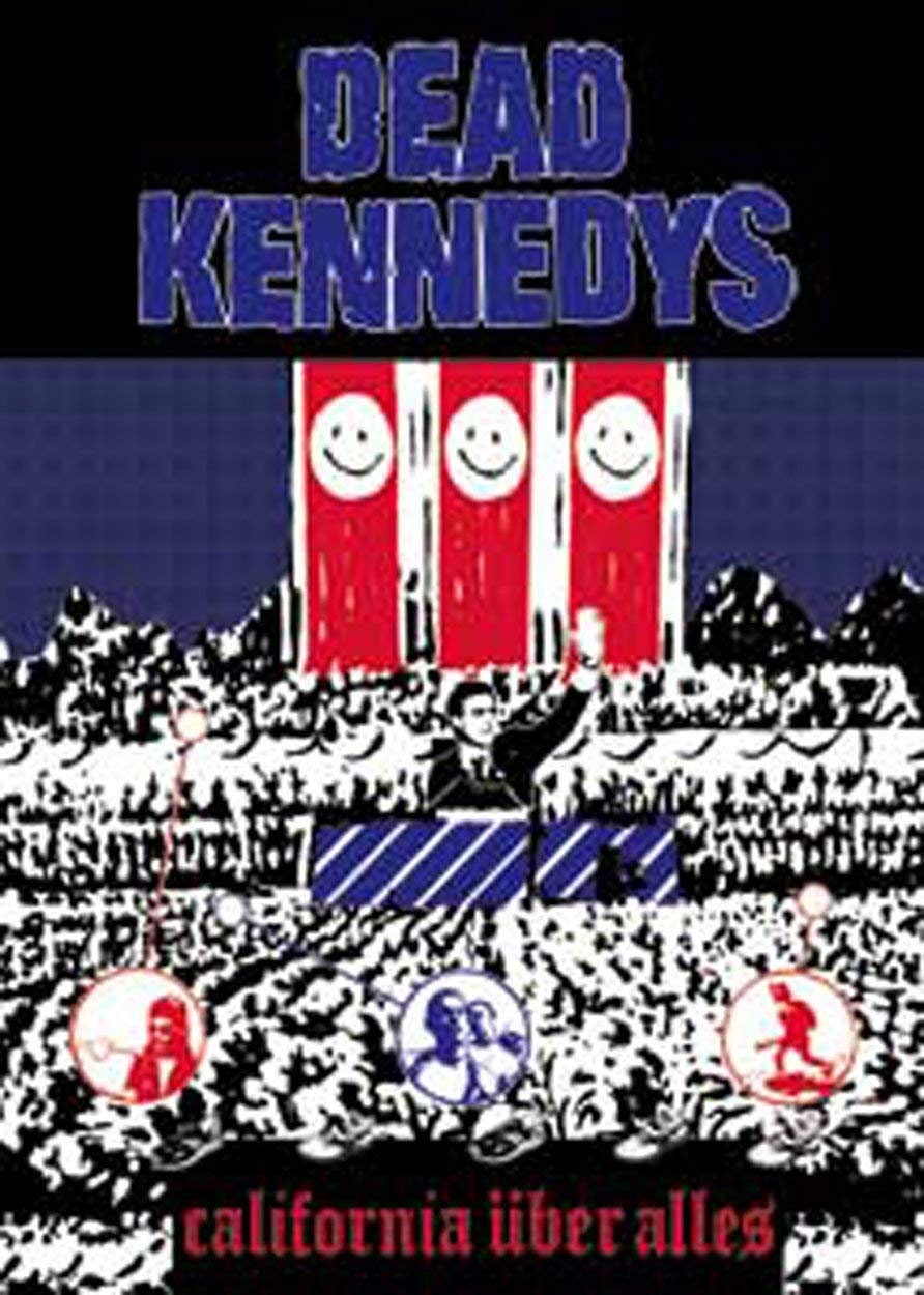 DEAD KENNEDYS California Uber Alles Magnet for Refrigerators and Lockers - Rock Band Craft Supply