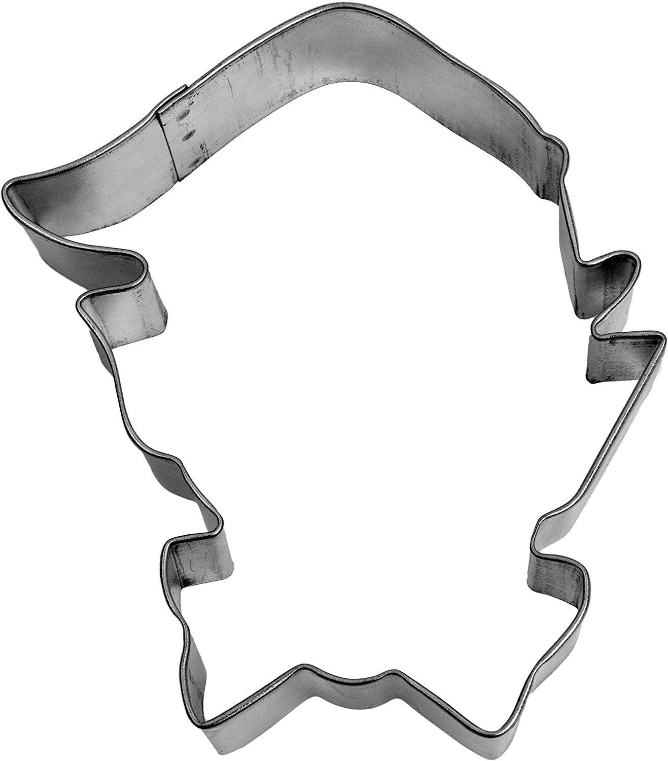 CHRISTMAS ELF Cookie Cutter Metal 4 Inches - Santa Sleigh Holiday Christmas Gift Stencil Fondant