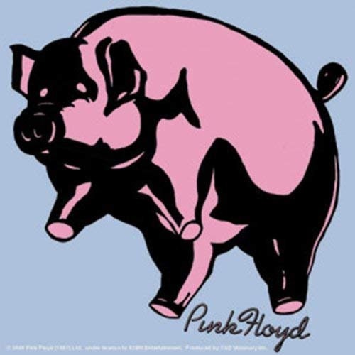 PINK FLOYD Pig Sticker Decal - Rock Band