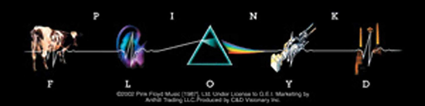 PINK FLOYD L.P. Collage Sticker Decal - Rock Band