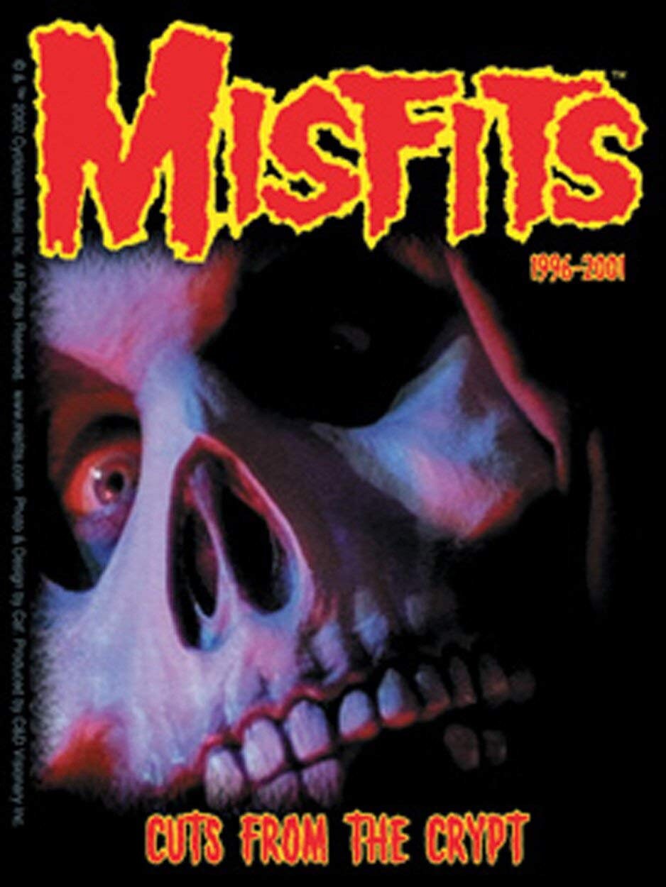 MISFITS Cuts From The Crypt Sticker Decal - Rock Band