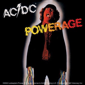 ACDC Powerage Rock Sticker Decal - Rock Band