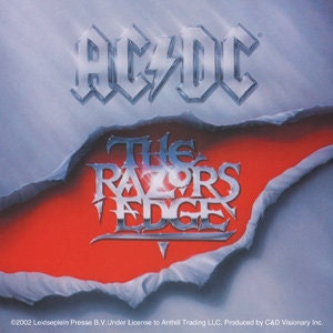 ACDC Razors Edge Rock Sticker Decal - Rock Band
