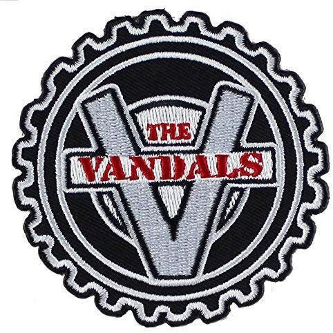 THE VANDALS Cog Logo Patch - Embroidered Rock Band Patch Applique