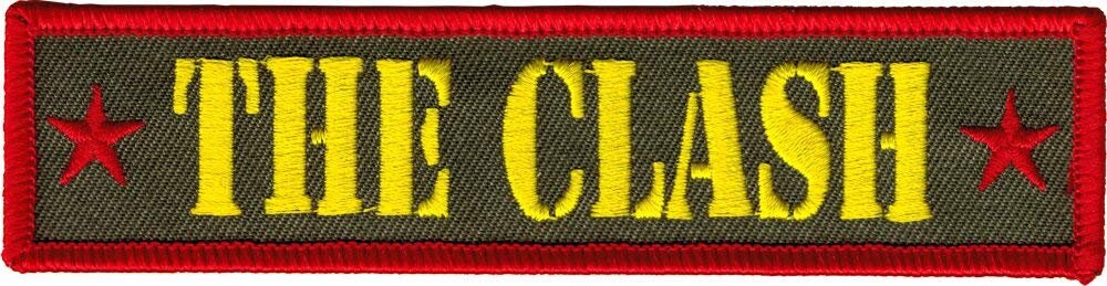 THE CLASH Army Logo Patch - Embroidered Rock Band Patch Applique