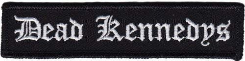 DEAD KENNEDYS Old English Logo Patch - Embroidered Rock Band Patch Applique Craft Supply
