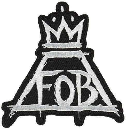 FALL OUT BOY Crown Patch - Embroidered Rock Band Patch Applique