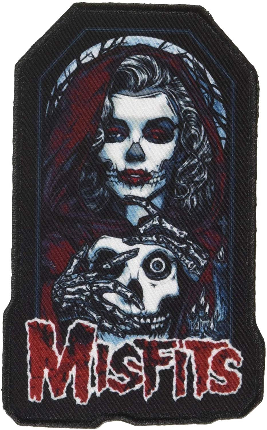 MISFITS Unmasked Patch - Embroidered Rock Band Patch Applique Craft Supply