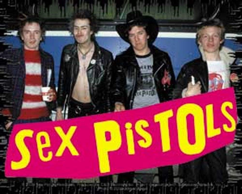 SEX PISTOLS Band Photo Sticker Decal - Rock Band Craft Supply